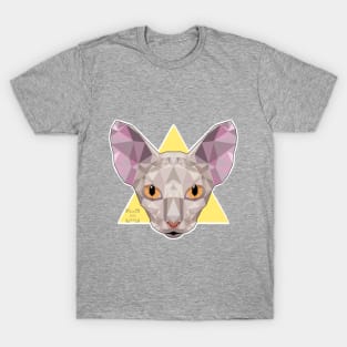 Low Poly Cat T-Shirt